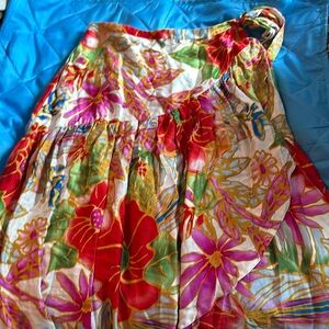 Cynthia Rowley hi/lo maxi skirt